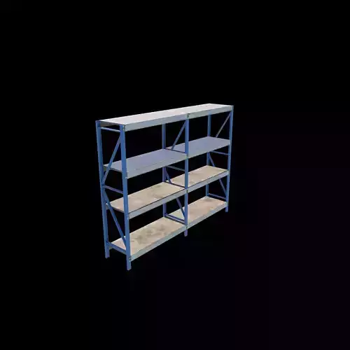 Steel Shelf  3D model