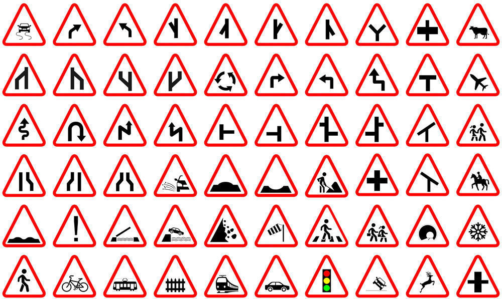 Road signs Pack  3D  model 3D model_16