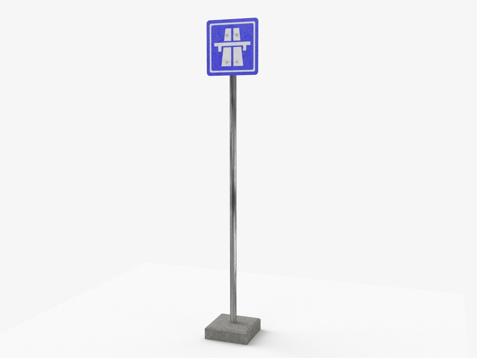 Road signs Pack  3D  model 3D model_11
