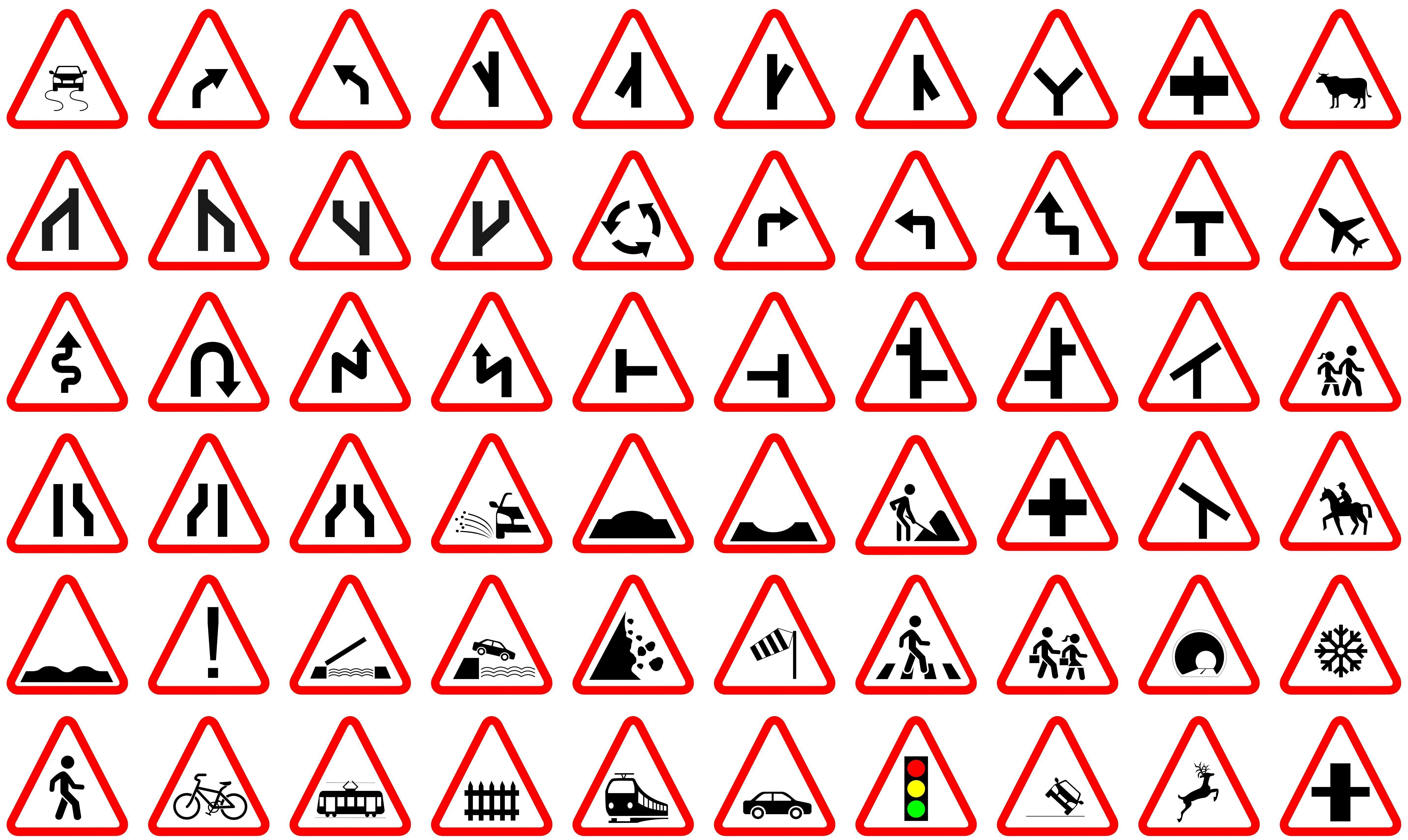 Road signs Pack  3D  model 3D model_21