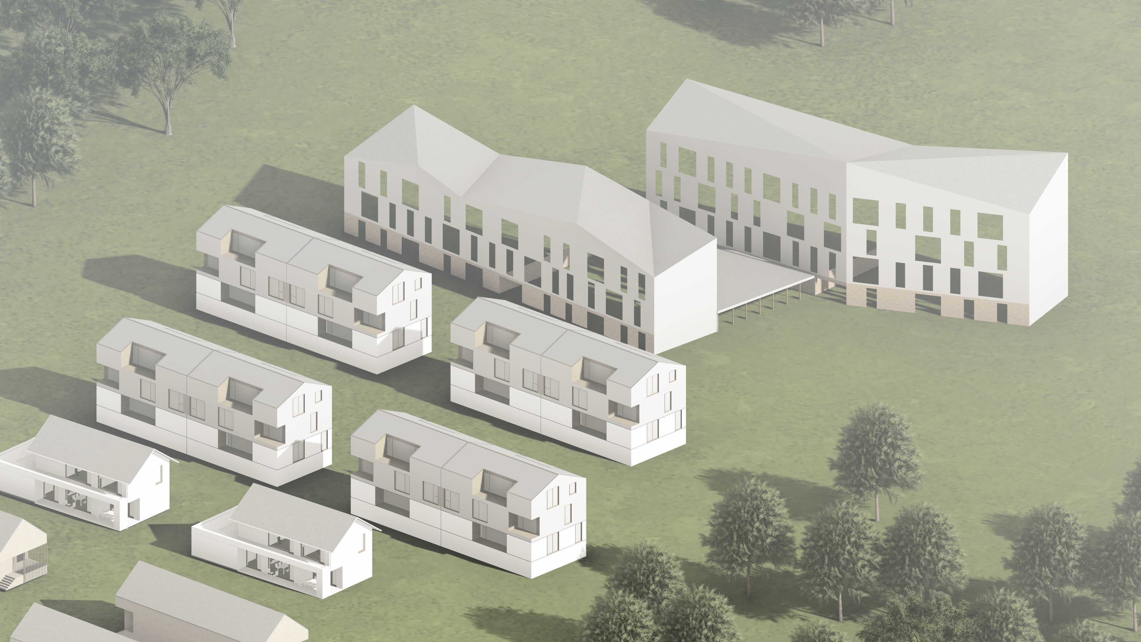 Residential Building Collection 3D model_3