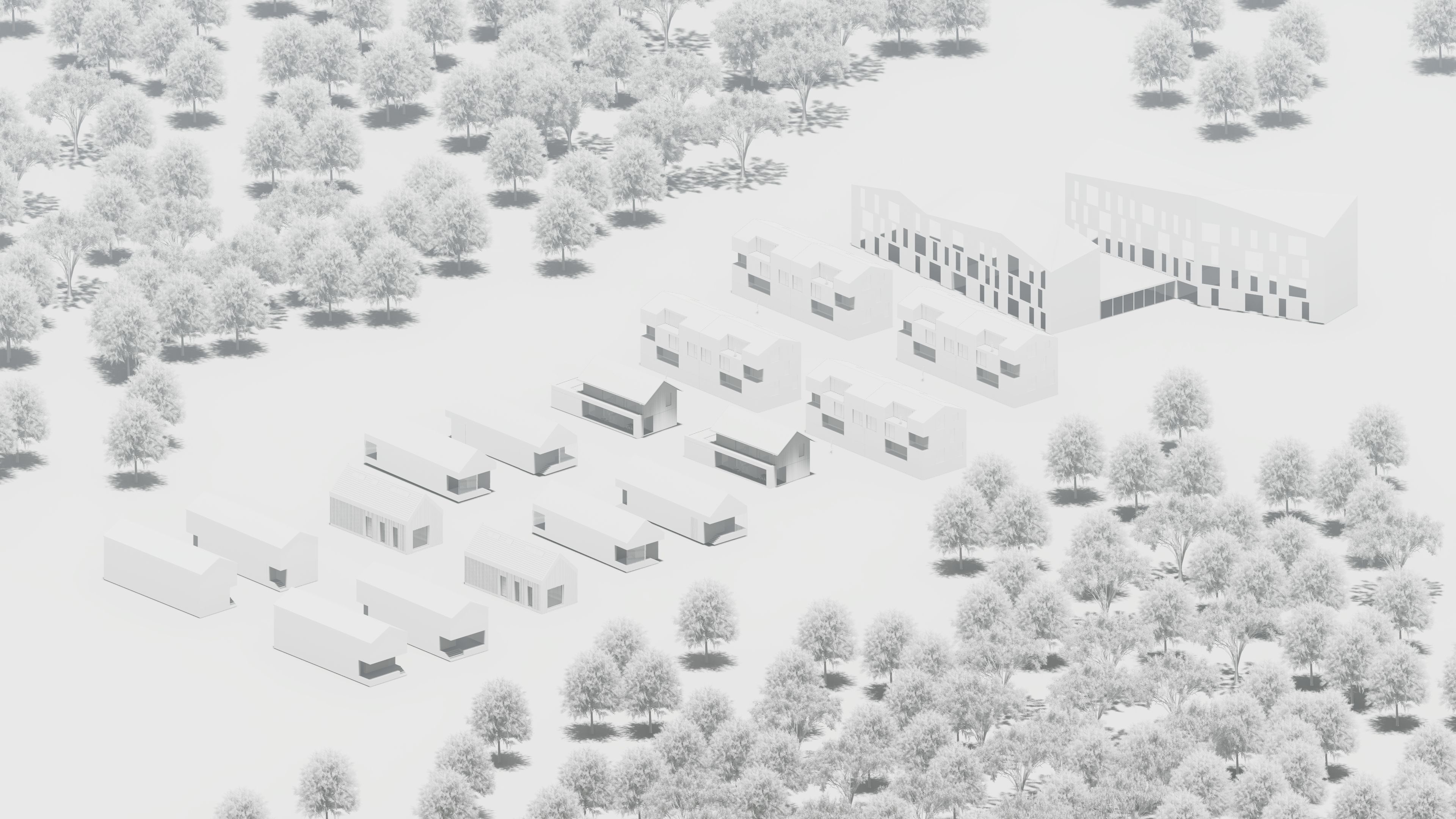 Residential Building Collection 3D model_1