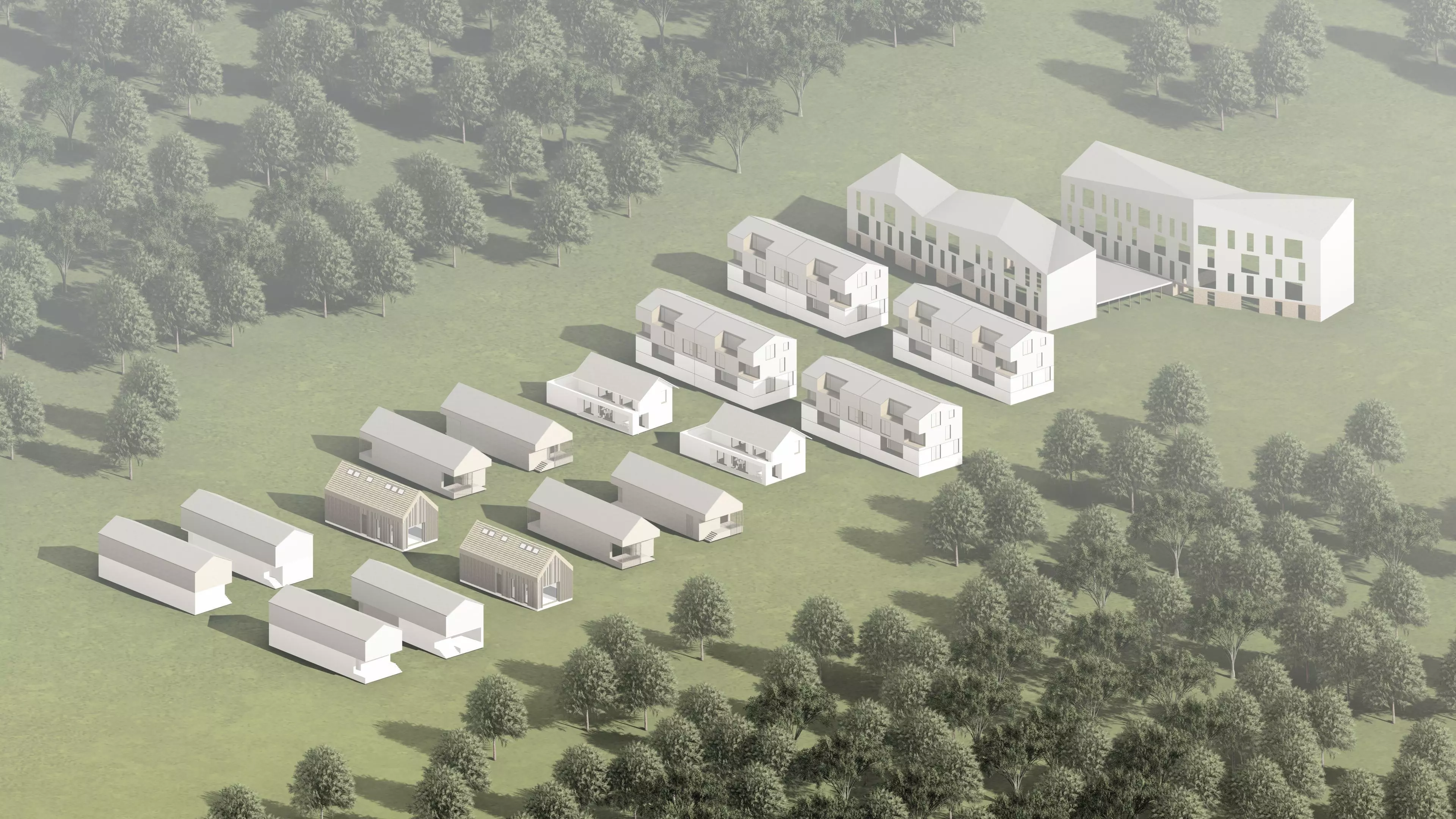 Residential Building Collection 3D model_0