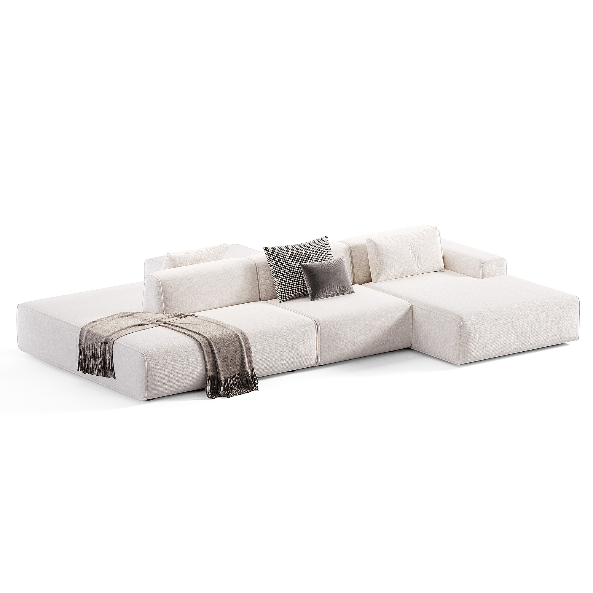 Reni Sofa By Luzaro Low-poly 3D model_6