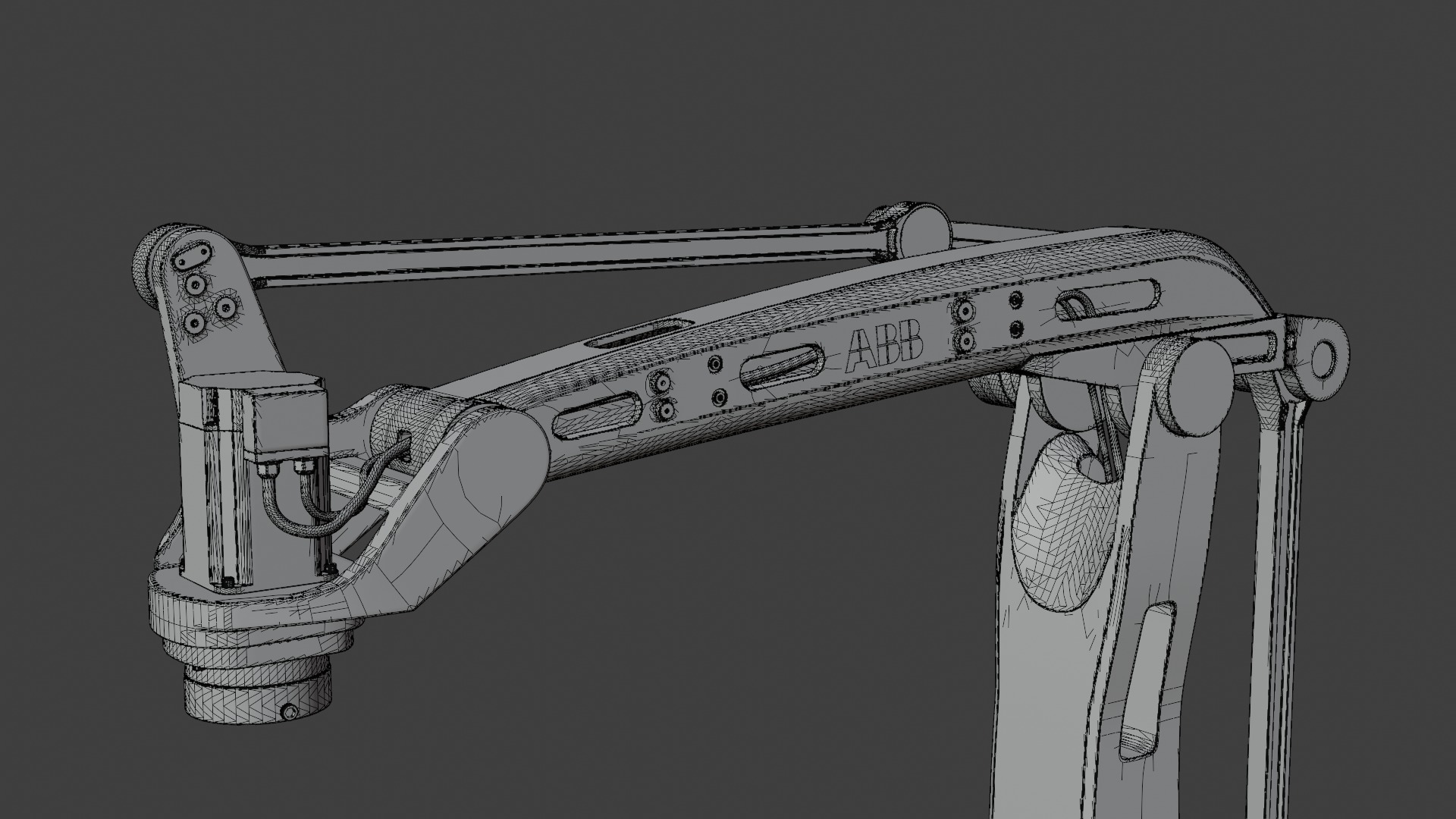 Abb Irb 460 High-Speed Robotic Arm 3D model_19