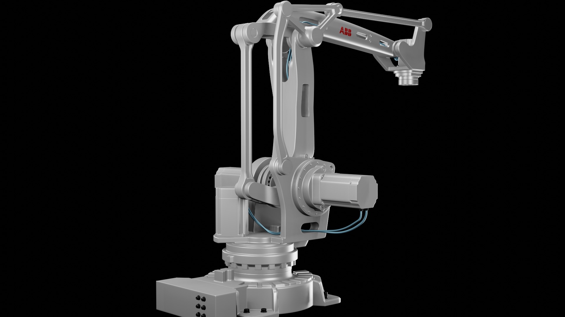 Abb Irb 460 High-Speed Robotic Arm 3D model_4