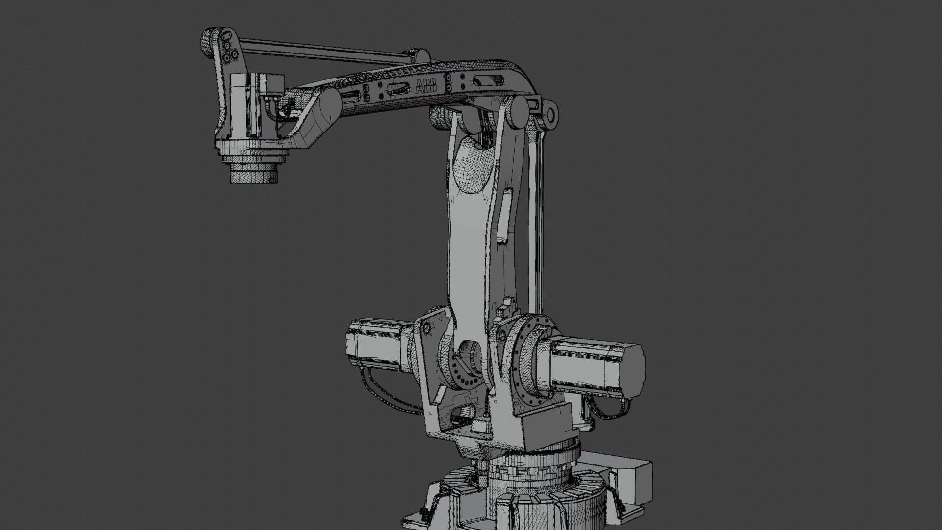 Abb Irb 460 High-Speed Robotic Arm 3D model_10