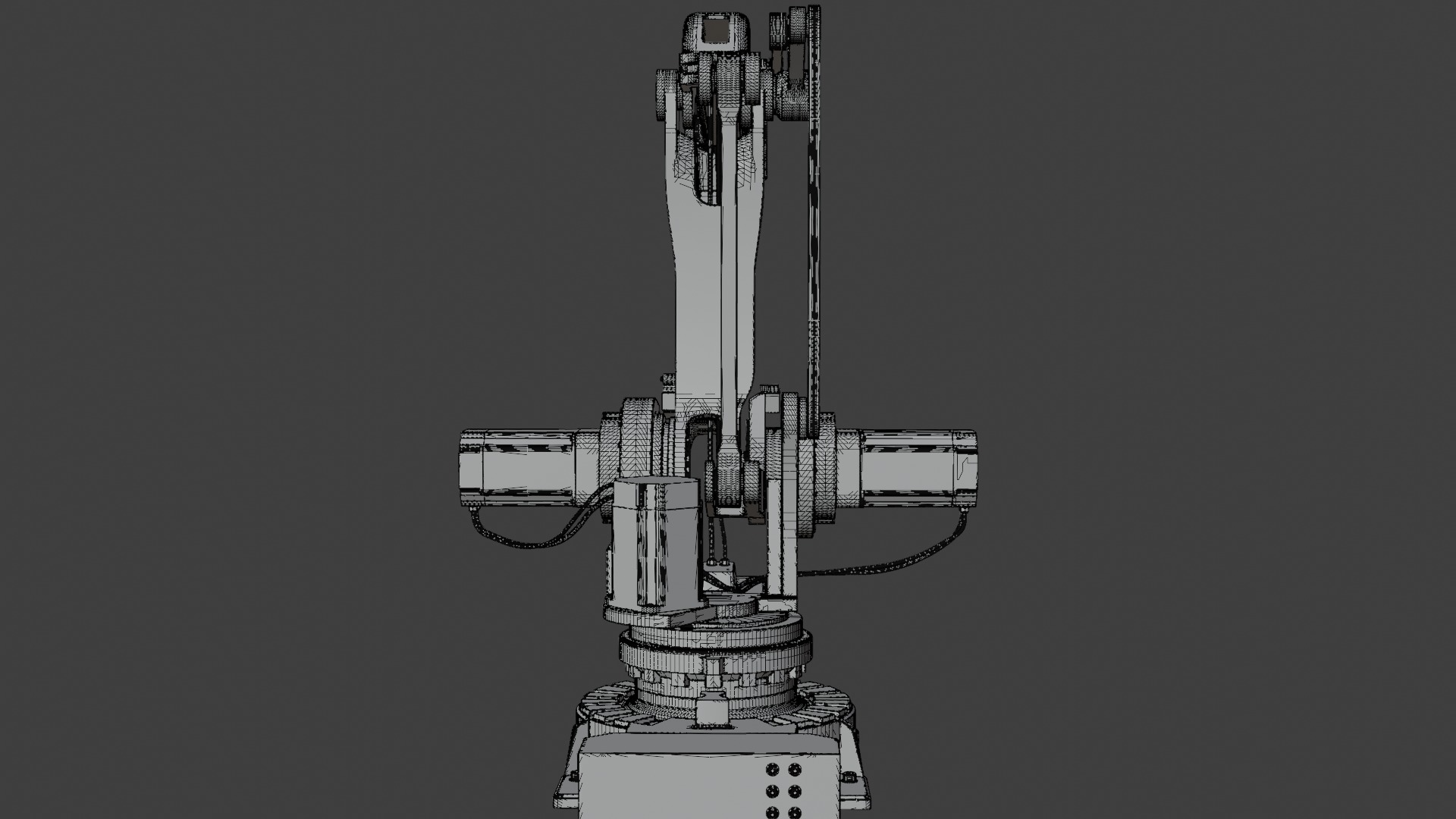 Abb Irb 460 High-Speed Robotic Arm 3D model_12