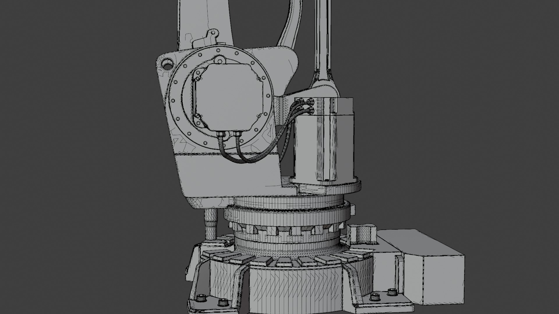 Abb Irb 460 High-Speed Robotic Arm 3D model_14