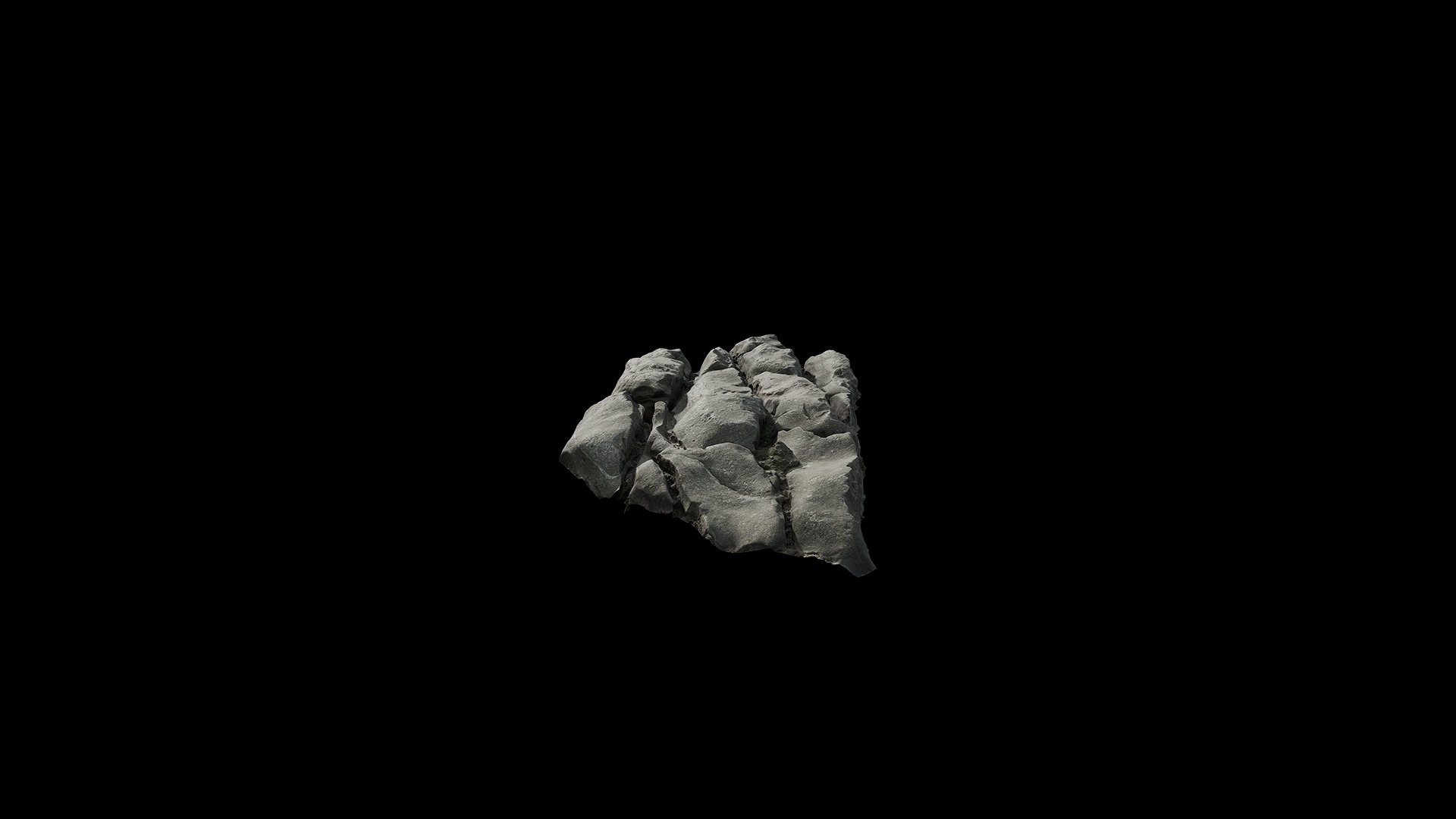 Anydrafts Riverway Rock 65 Low-poly 3D model_4