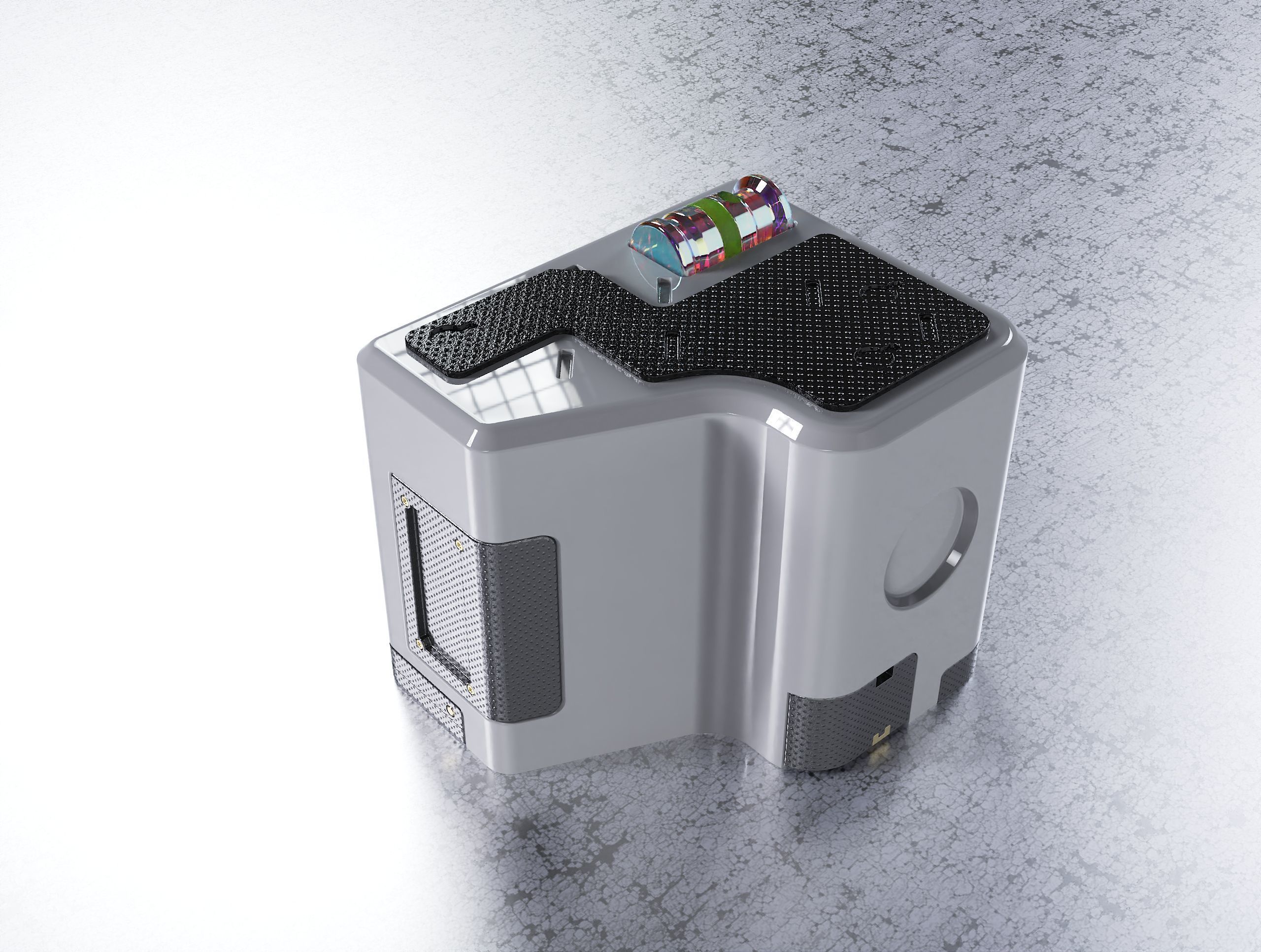 Part mechanical crates 3D model_5