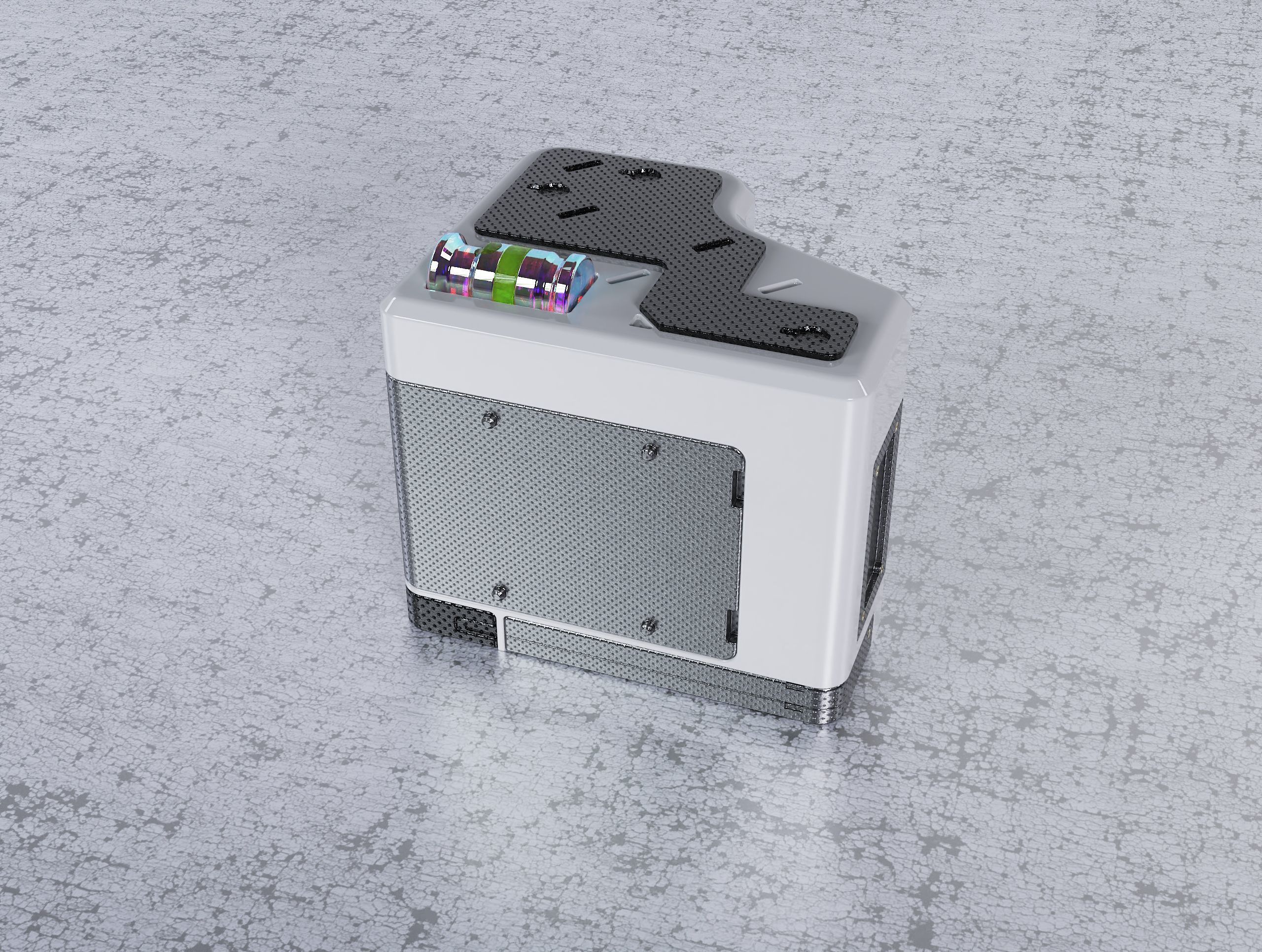 Part mechanical crates 3D model_4