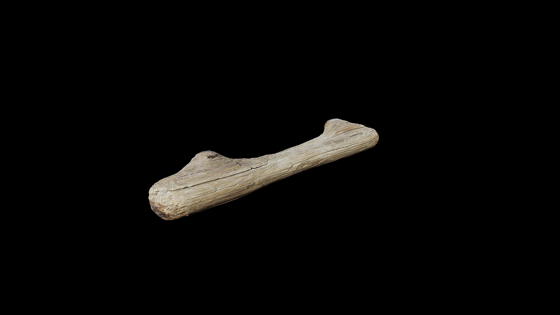 Anydrafts Log 36 Low-poly 3D model_7