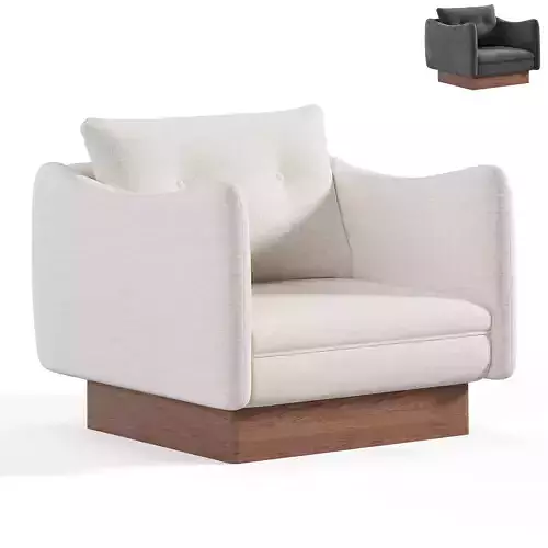 Michel Mortier Teckel  Lounge Chair