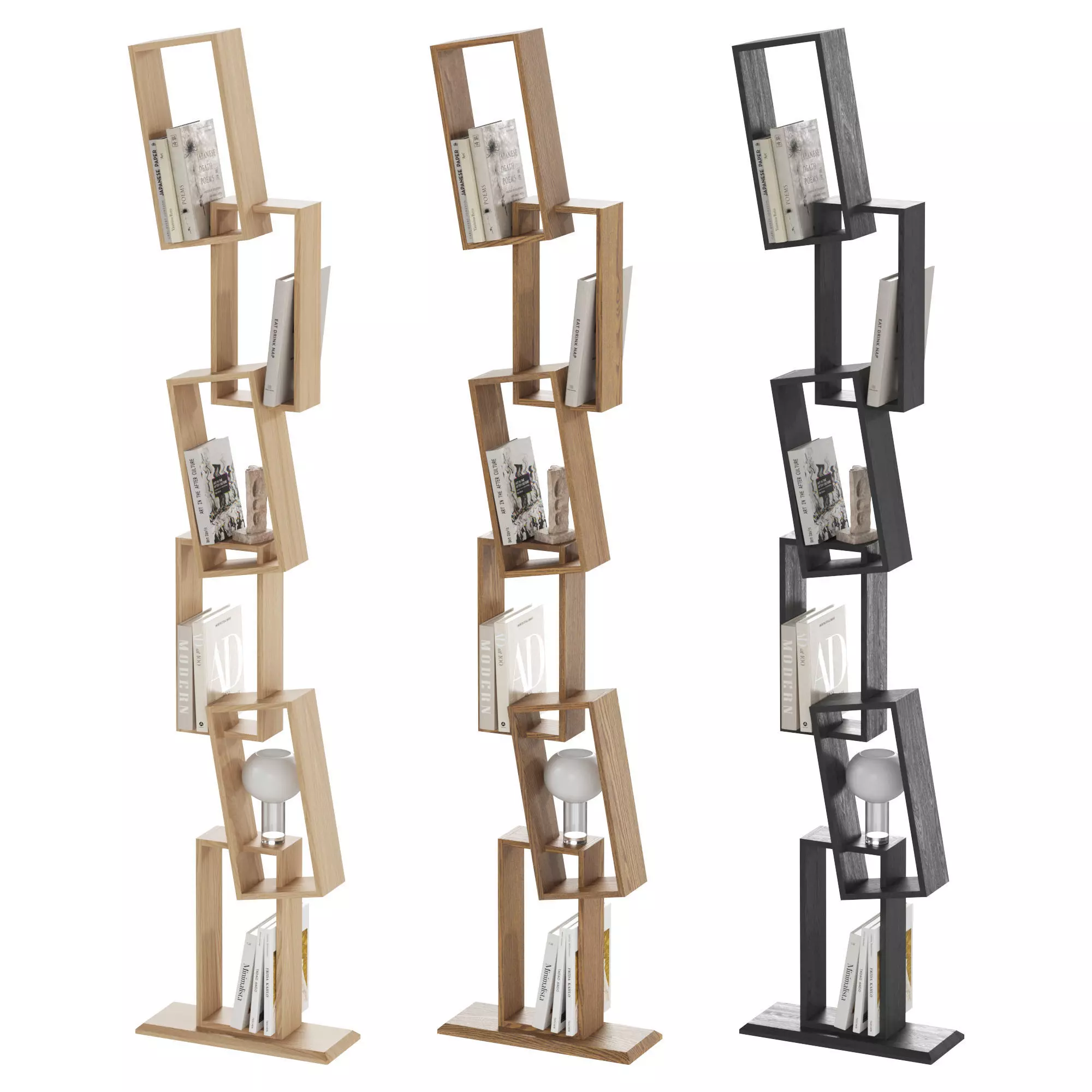 Kao Simple Bookshelf 3D model_0