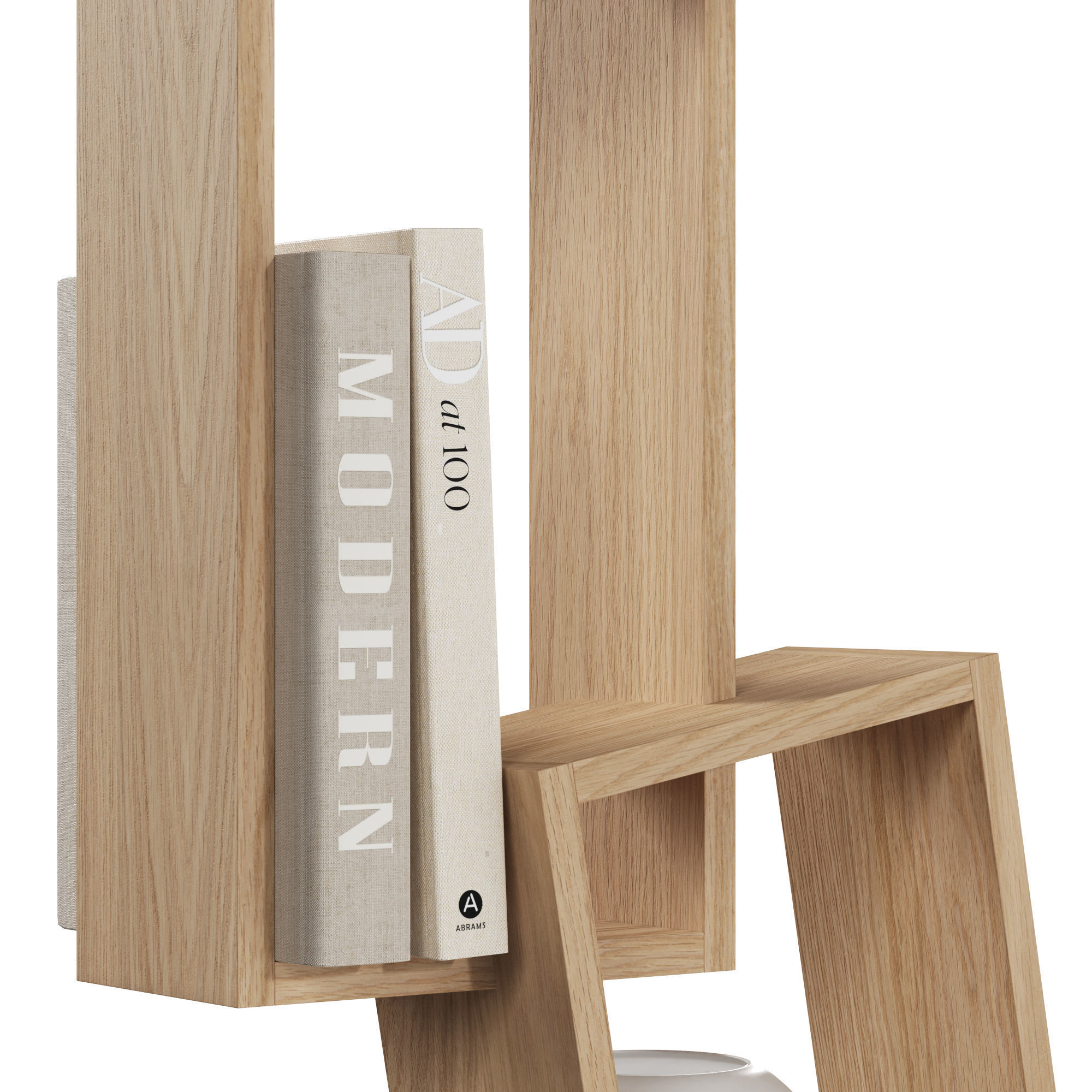 Kao Simple Bookshelf 3D model_4