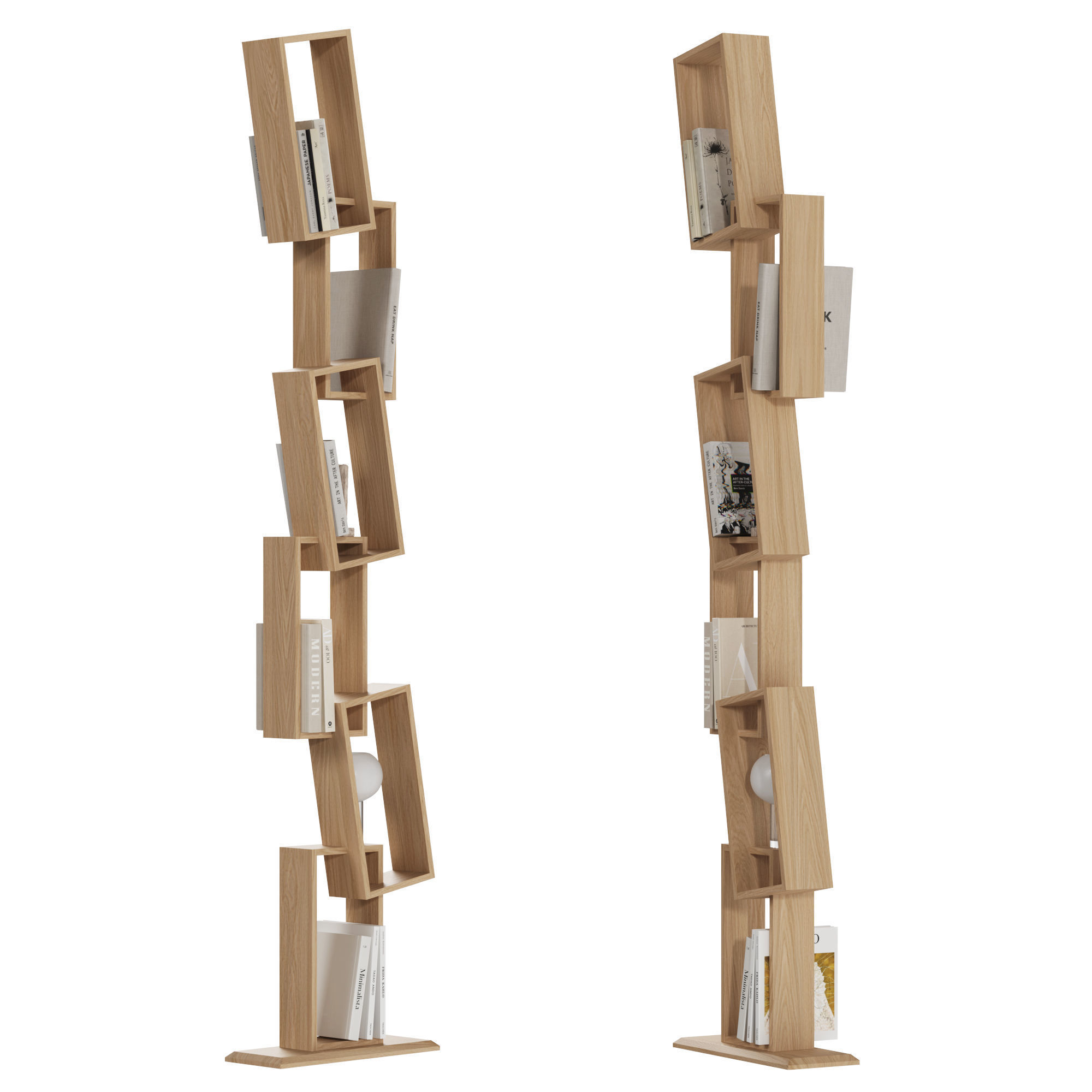 Kao Simple Bookshelf 3D model_2