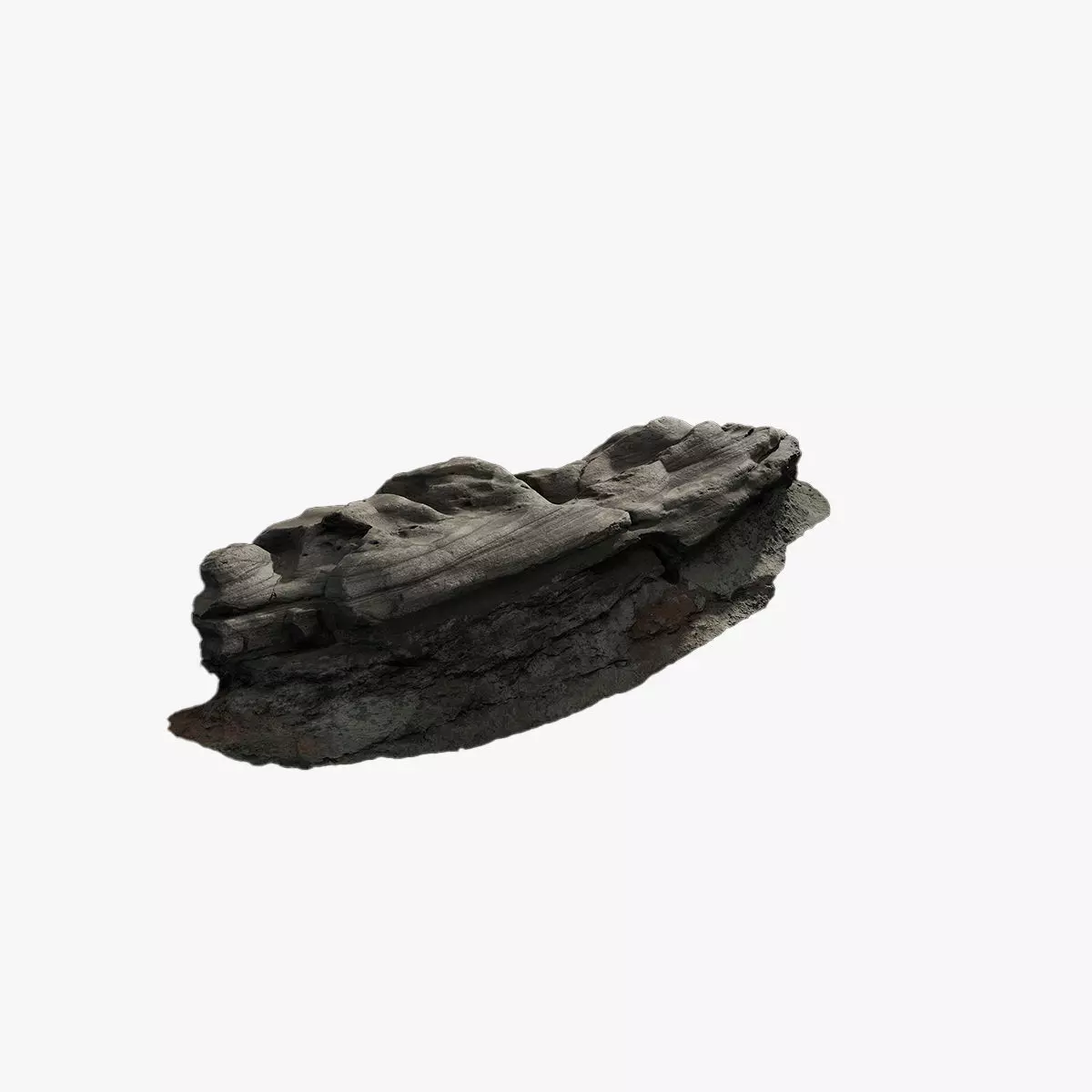 Anydrafts Riverway Rock 66 Low-poly 3D model_0
