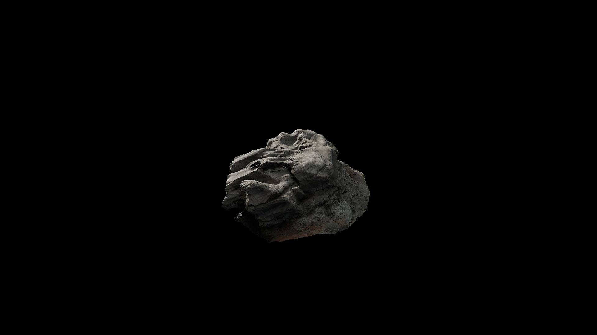 Anydrafts Riverway Rock 66 Low-poly 3D model_4
