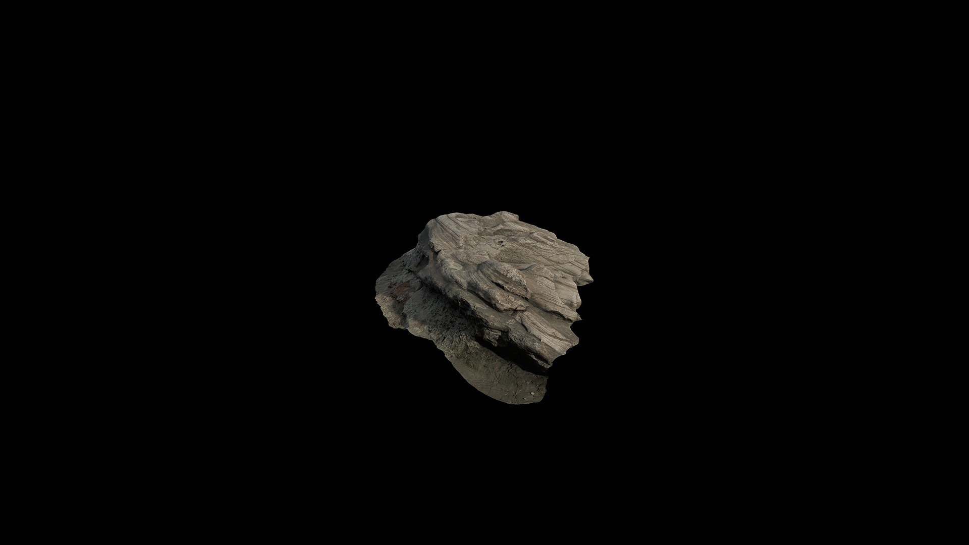 Anydrafts Riverway Rock 66 Low-poly 3D model_3