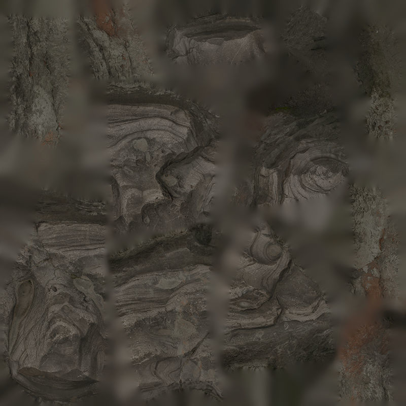 Anydrafts Riverway Rock 66 Low-poly 3D model_8