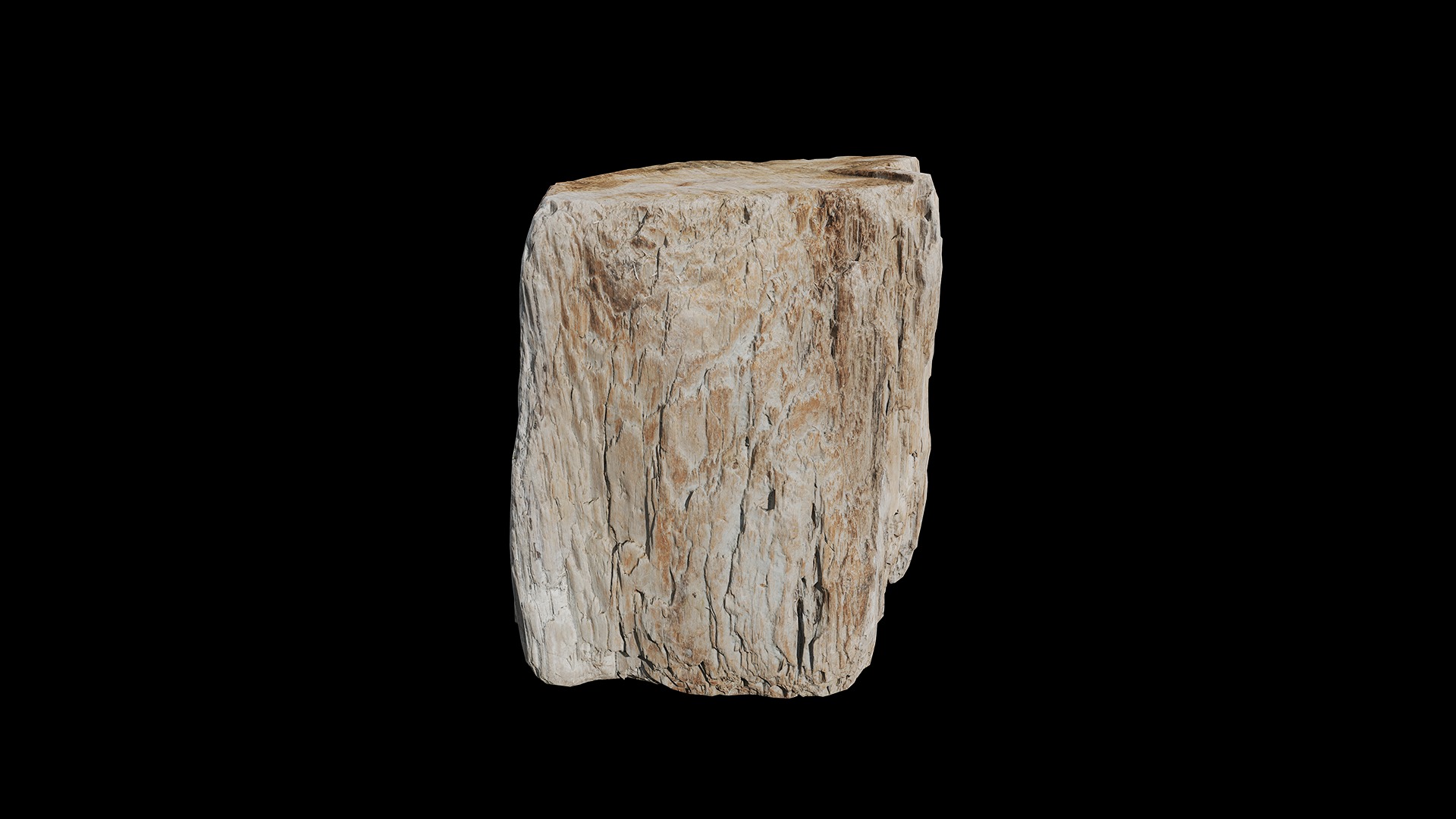 Anydrafts Log 37 Low-poly 3D model_4