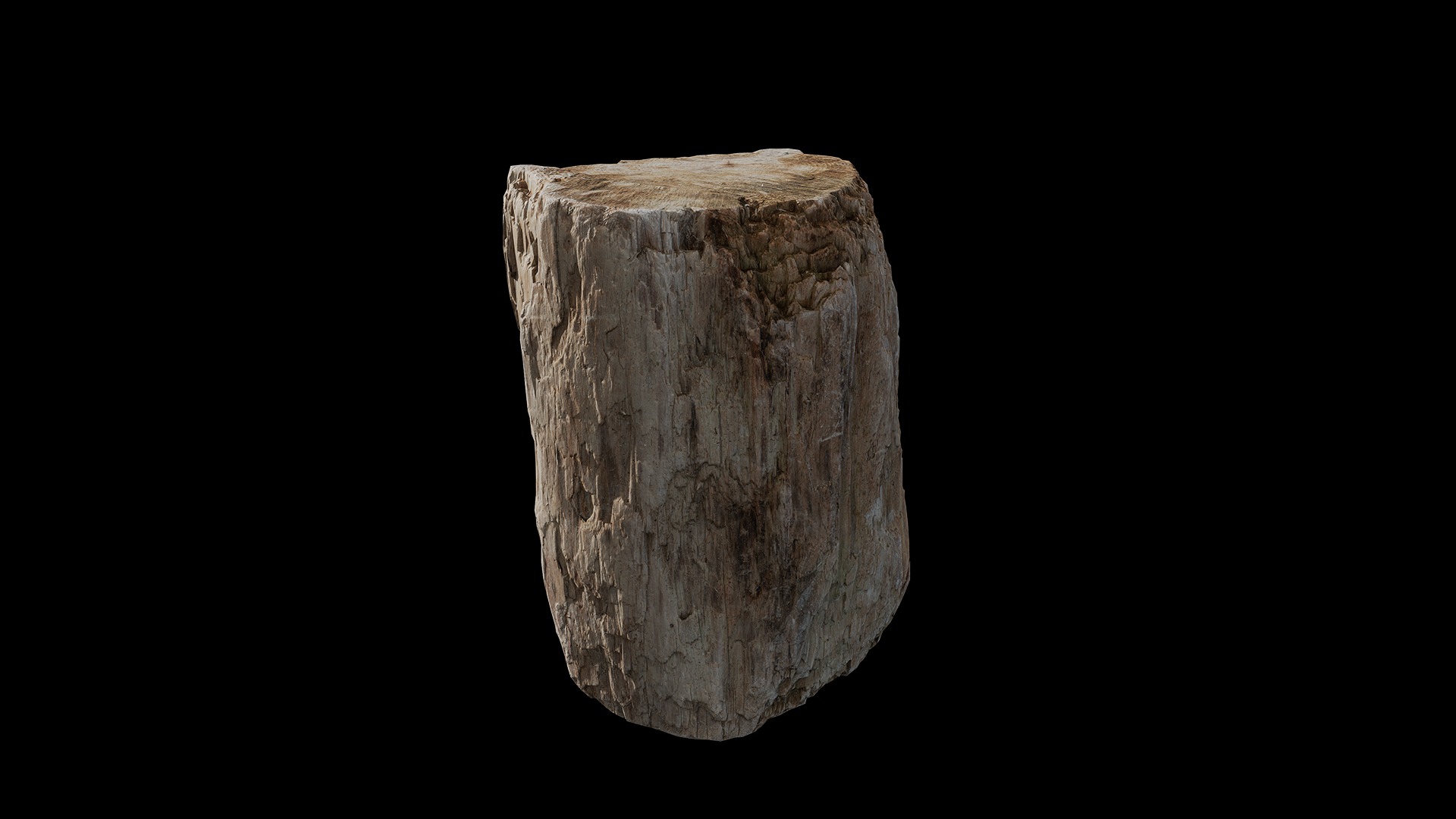 Anydrafts Log 37 Low-poly 3D model_6