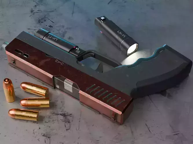 Modern Sci-fi Pistol