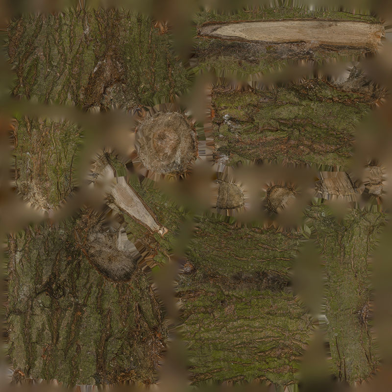 Anydrafts Log 47 Low-poly 3D model_1