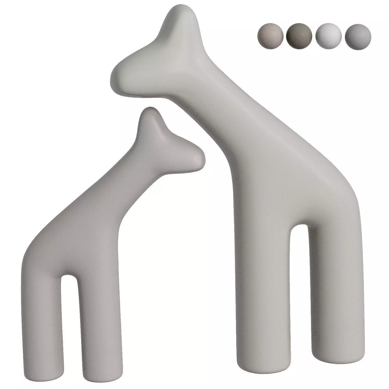 Plust RAFFA sculptures 3D model_0