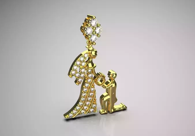 wedding jewelry pendant  jp0005