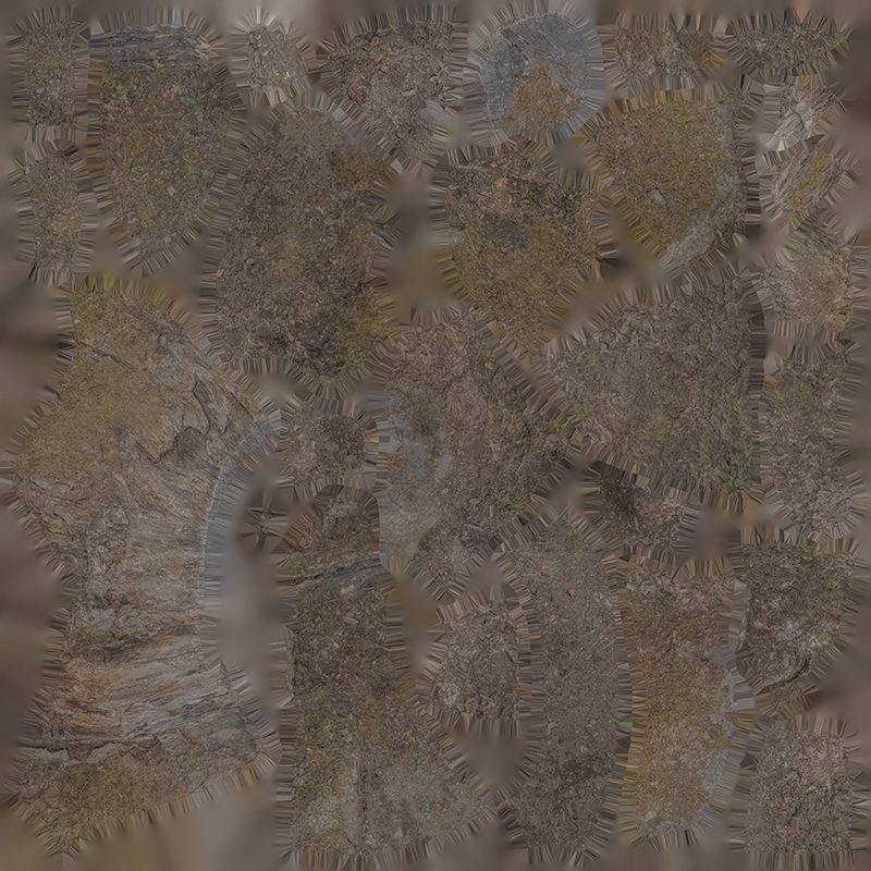 Anydrafts Mossy Stump 03 Low-poly 3D model_1