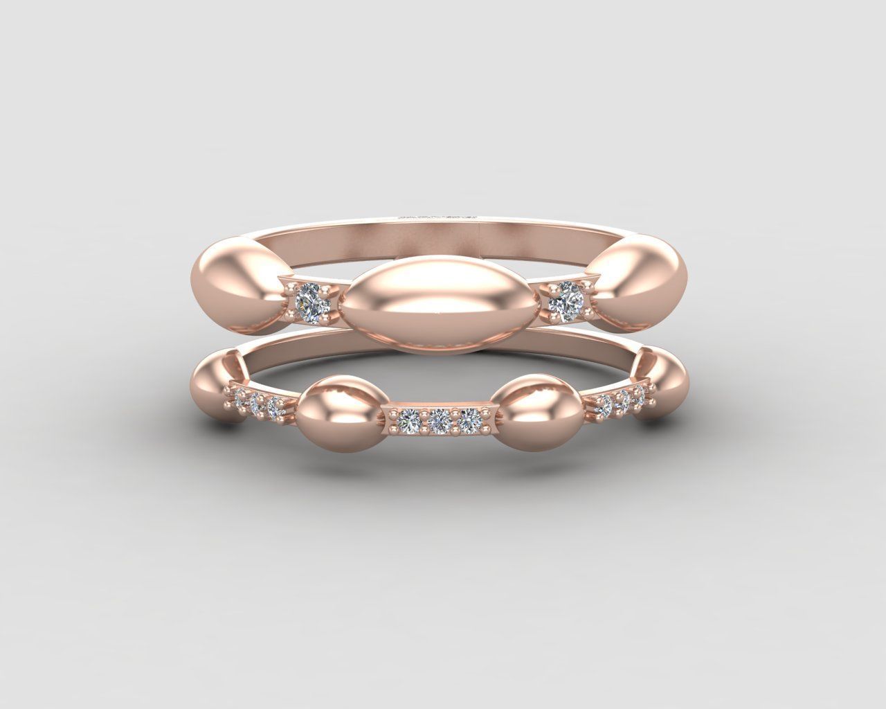 Minimal Eternity diamond ring 145-MW 3D print model_6