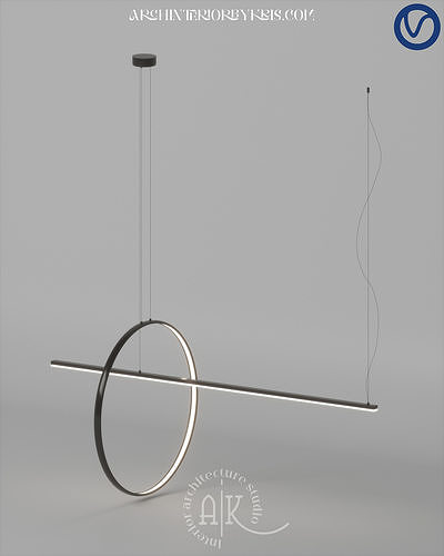 Pendant Light 001 Free 3D model