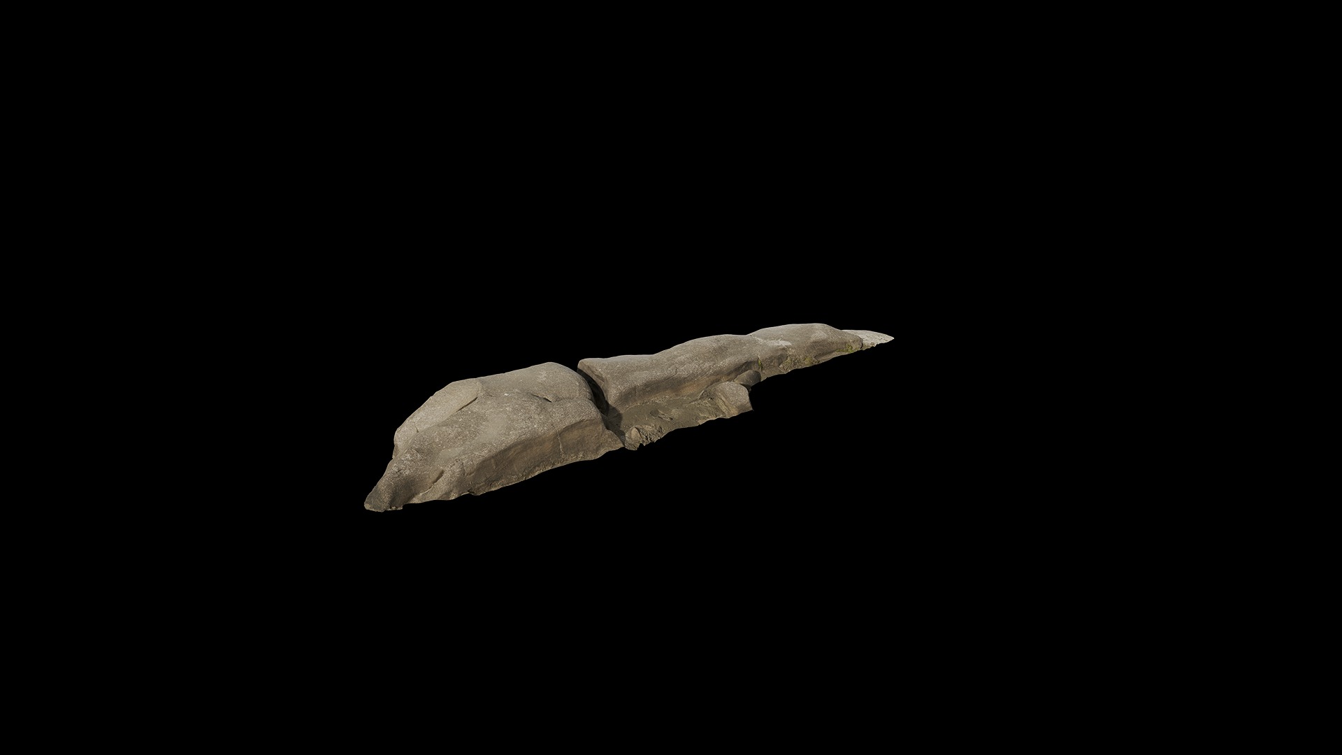 Anydrafts Riverway Rock 68 Low-poly 3D model_7
