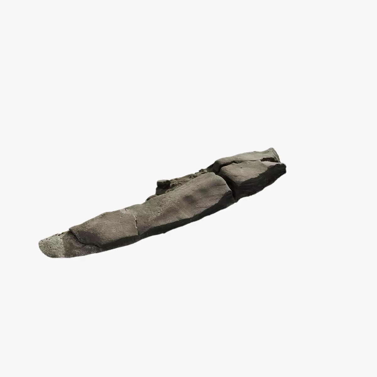 Anydrafts Riverway Rock 68 Low-poly 3D model_0