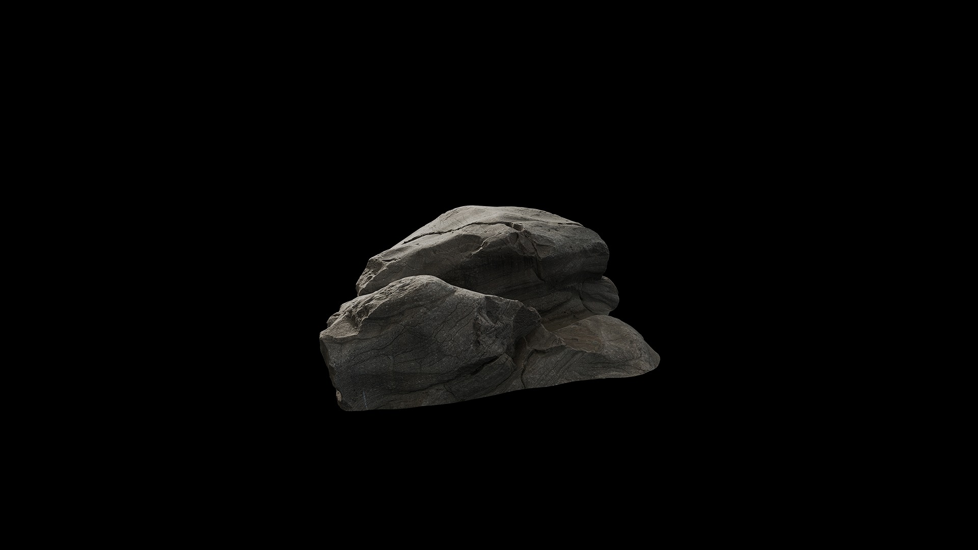 Anydrafts Riverway Rock 69 Low-poly 3D model_4
