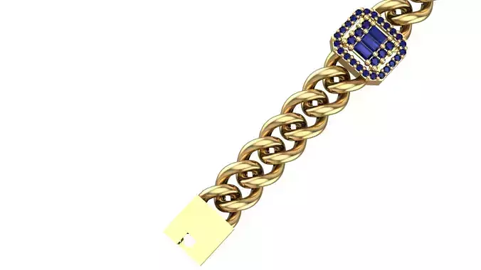 3d chain cuban model