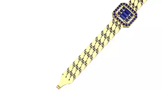 3d chain cuban model