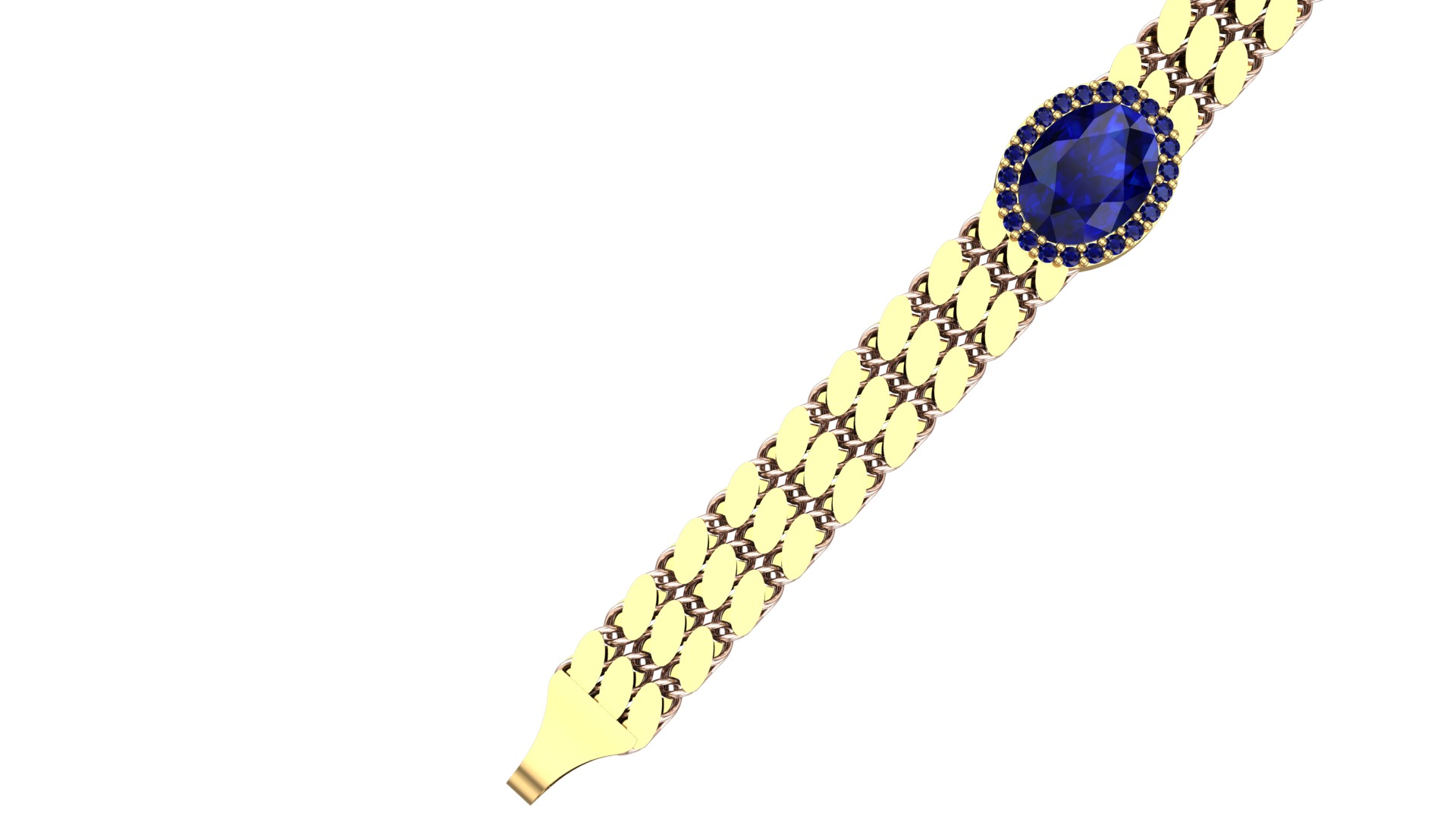 3d chain cuban model 3D print model_7