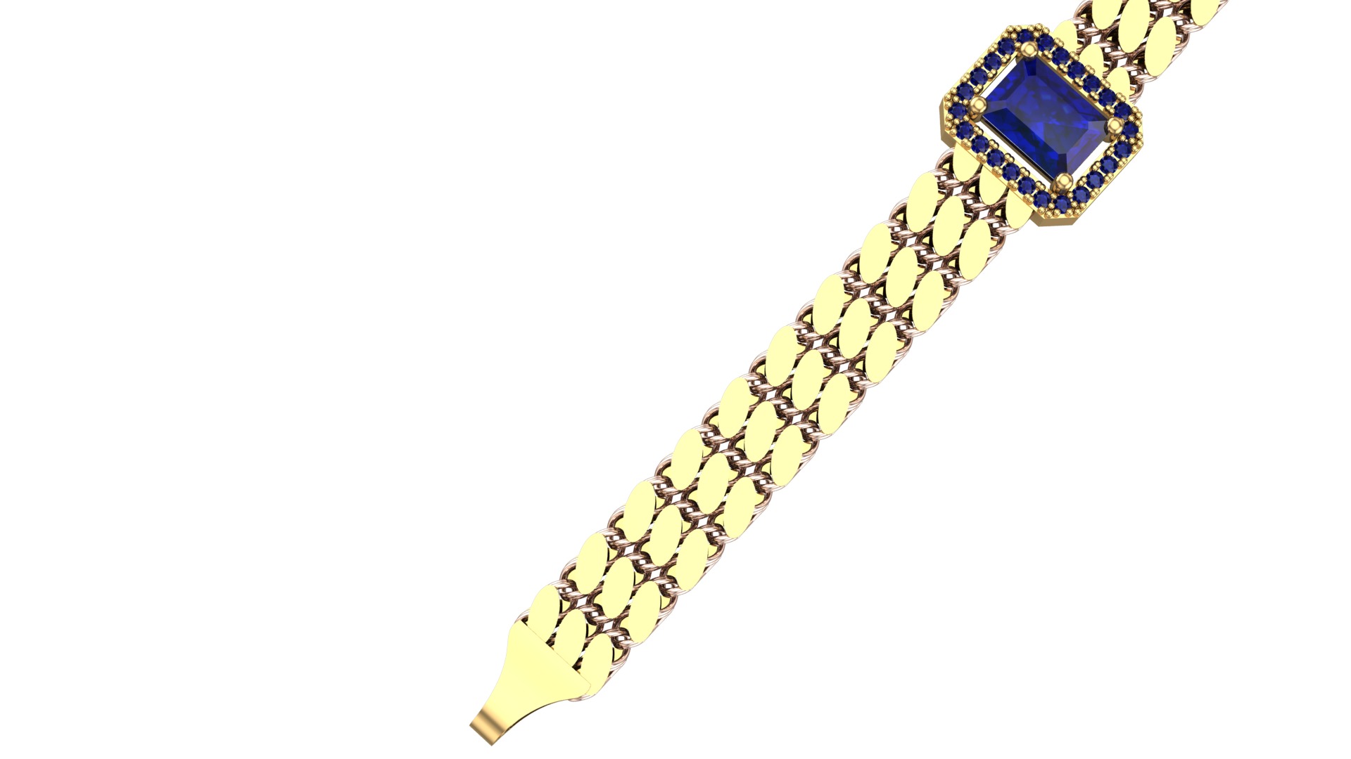 3d chain cuban model 3D print model_5