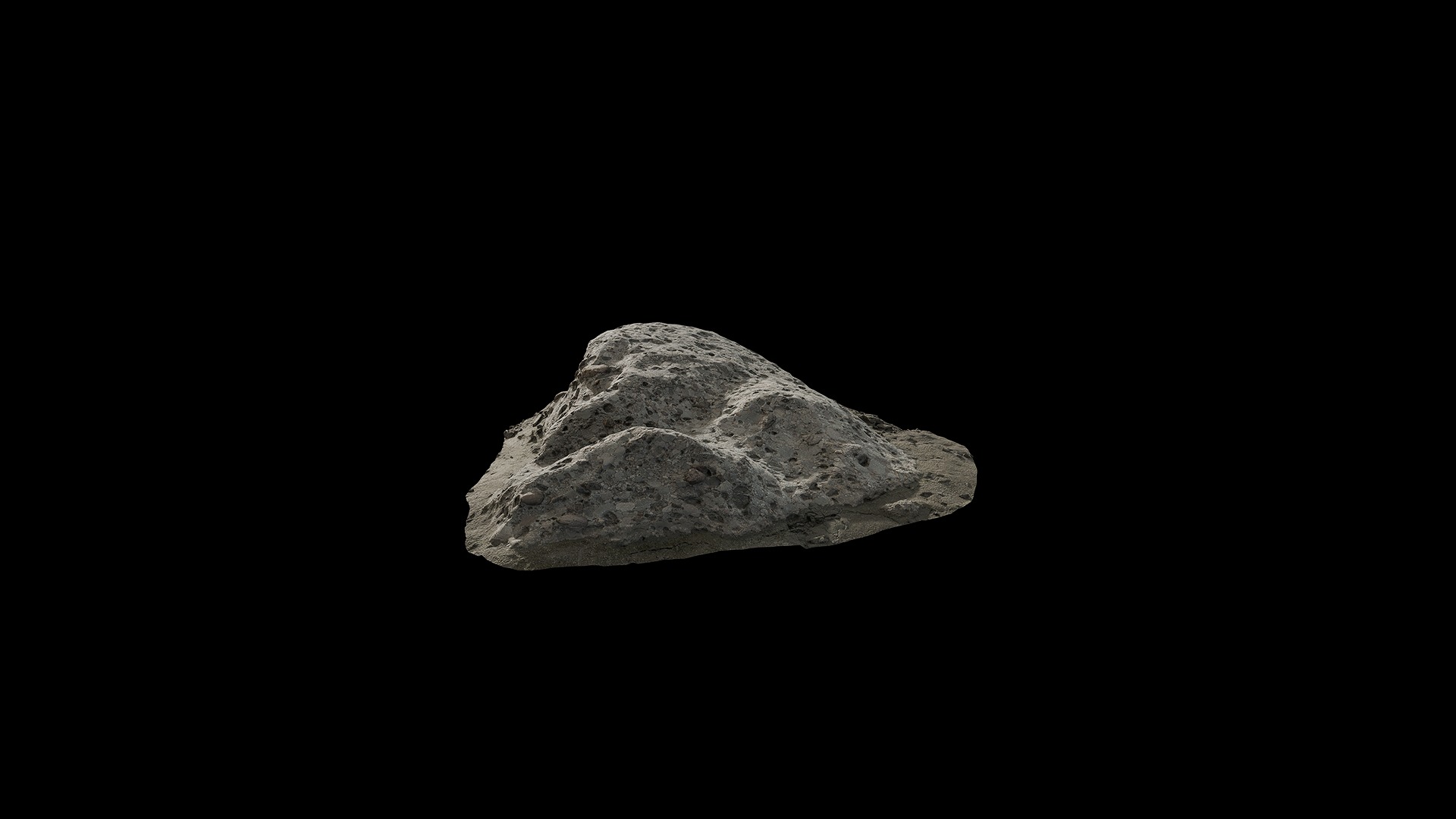 Anydrafts Riverway Rock 72 Low-poly 3D model_5