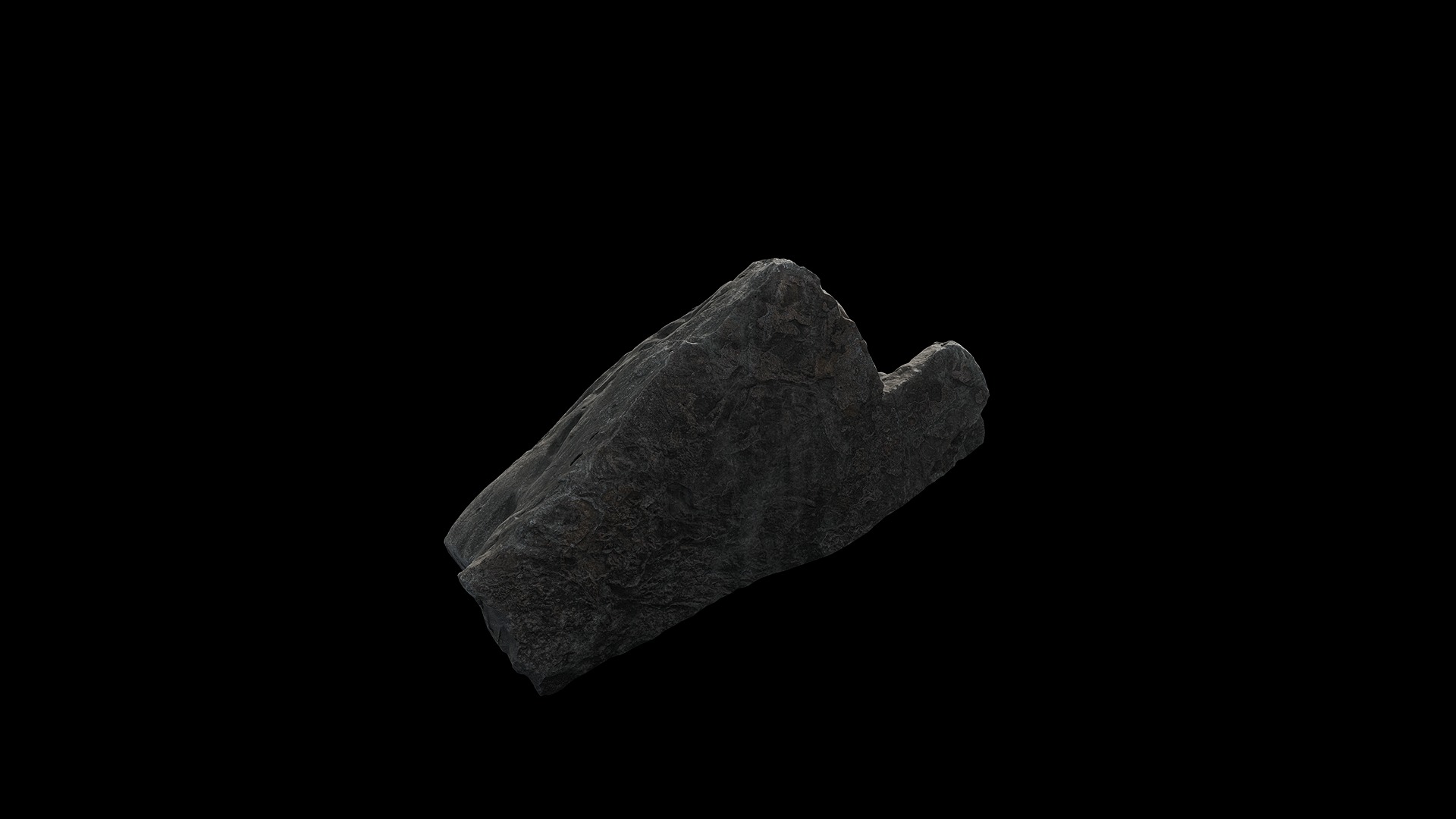 Anydrafts Riverway Rock 74 Low-poly 3D model_4