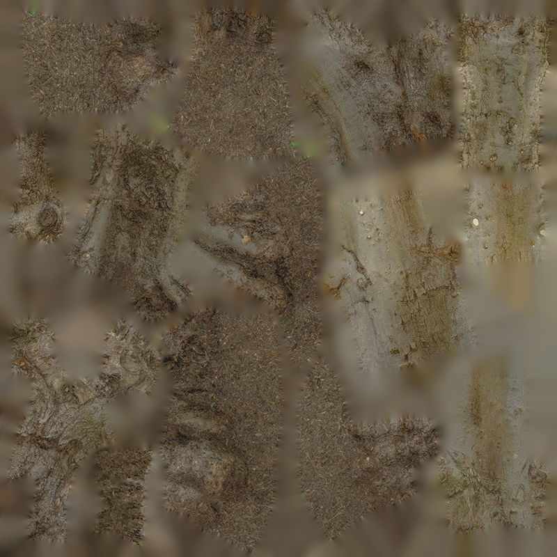 Anydrafts Olea europaea Trunk 01 Low-poly 3D model_1