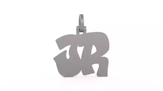 Model 1113 JR Name logo Pendant