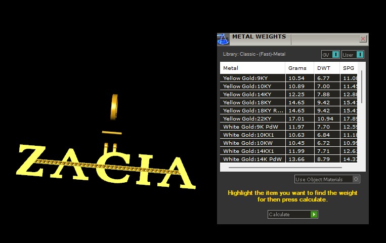 Model 1120 Zacia Diamond Name Plate Strikethrough 3D print model_8