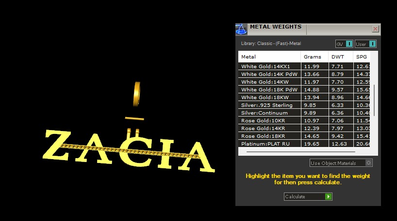 Model 1120 Zacia Diamond Name Plate Strikethrough 3D print model_9