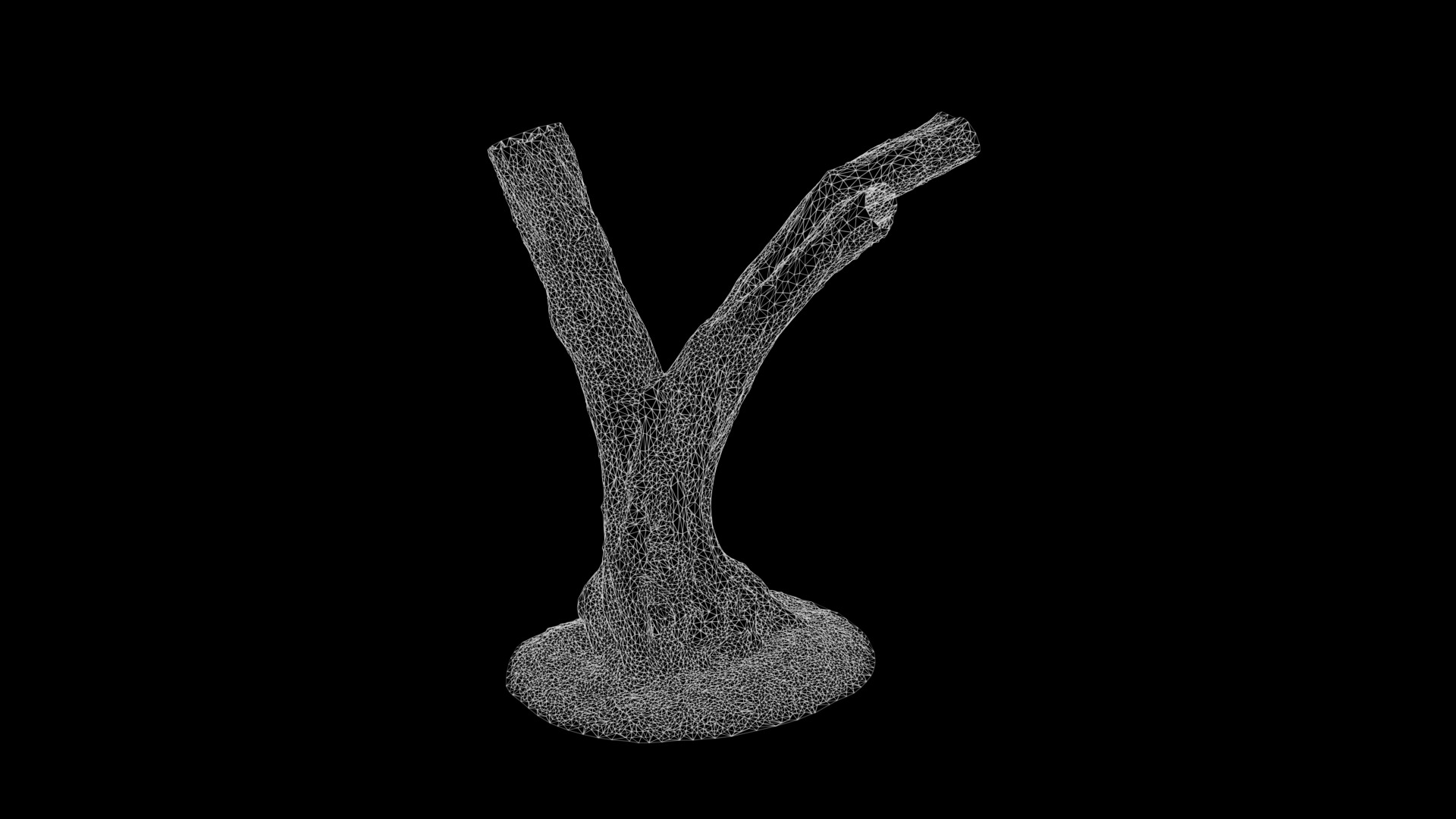 Anydrafts Olea europaea Trunk 09 Low-poly 3D model_3