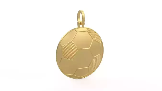 Model 1121  Football Ball Pendant