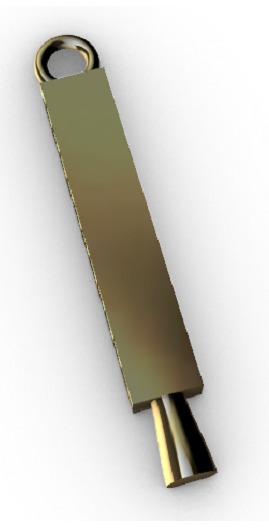 Letter Pendant 3D print model_12